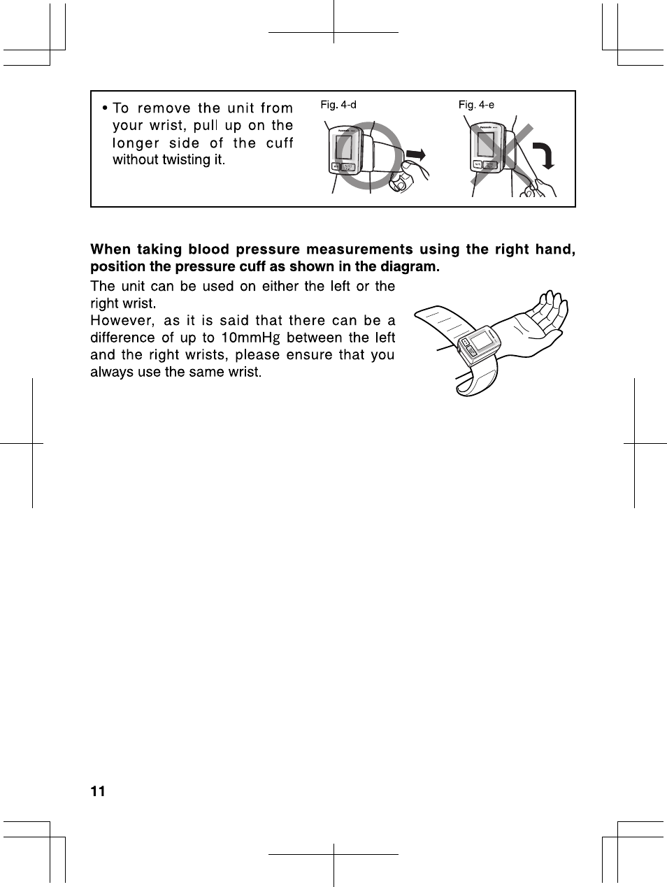 Panasonic EW3006 User Manual | Page 12 / 54