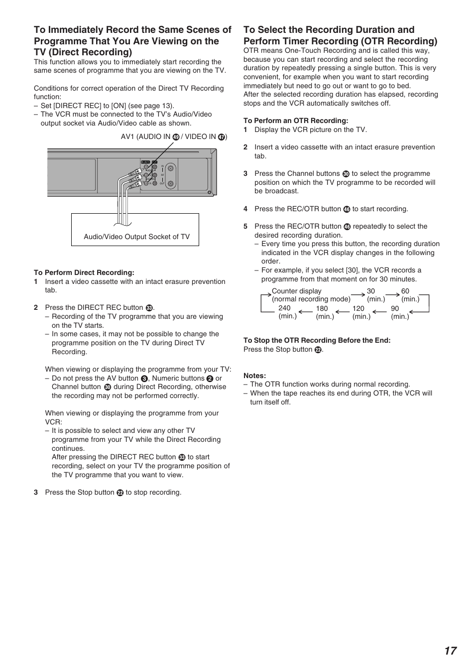 Panasonic NV-FJ620 User Manual | Page 17 / 28