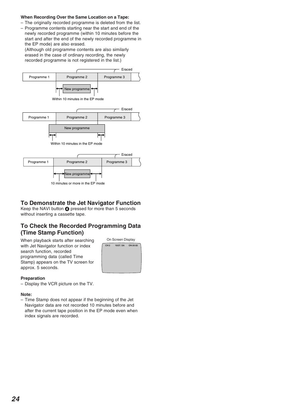 Panasonic NV-FJ620 User Manual | Page 24 / 28