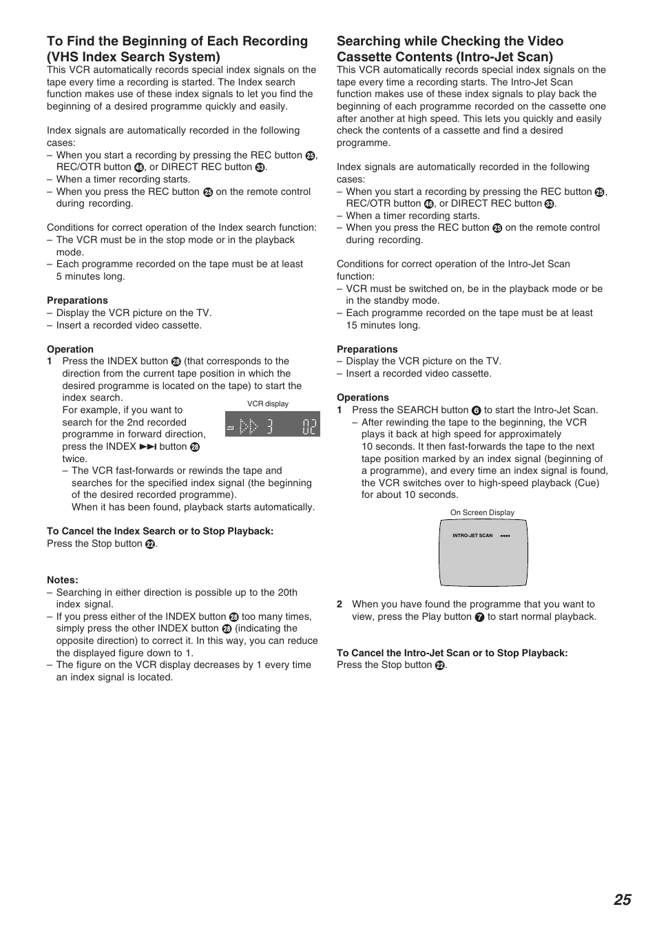 Panasonic NV-FJ620 User Manual | Page 25 / 28