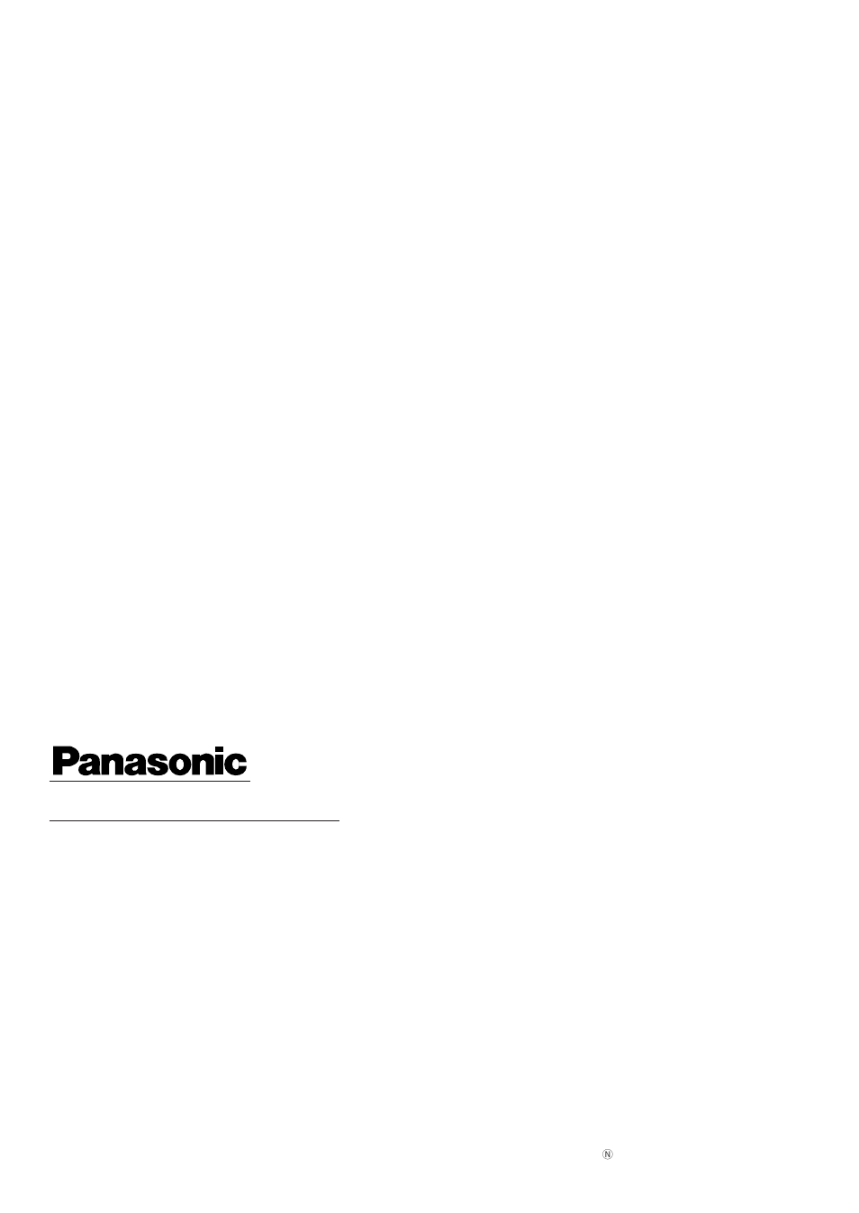 Closed circuit video equipment division | Panasonic WV-BM500 User Manual | Page 14 / 14