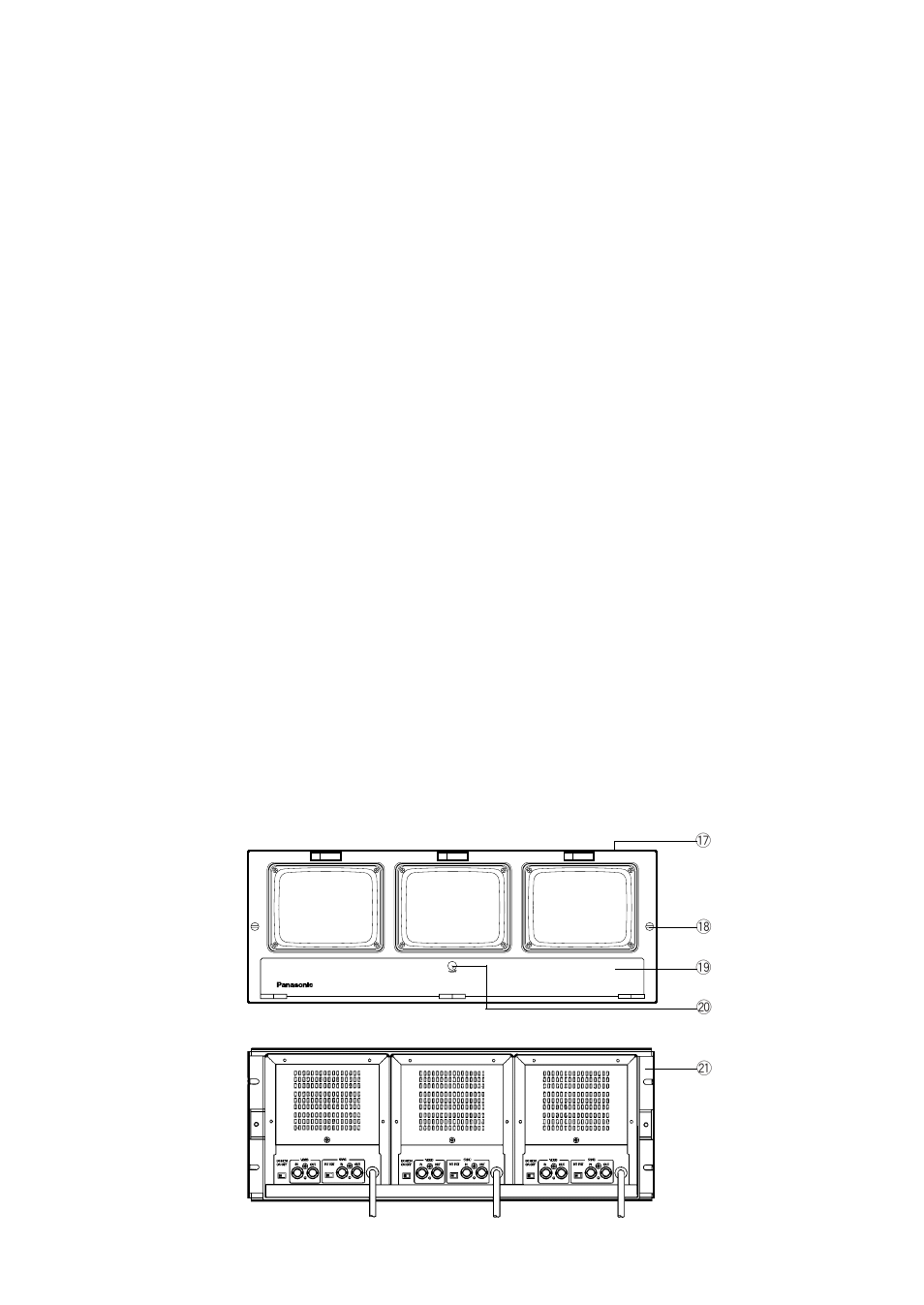 Panasonic WV-BM500 User Manual | Page 7 / 14