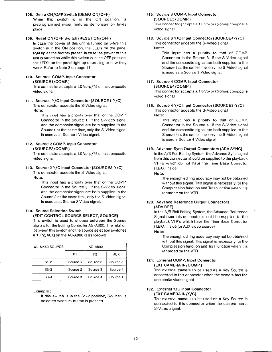Panasonic WJ-MX50 User Manual | Page 13 / 40
