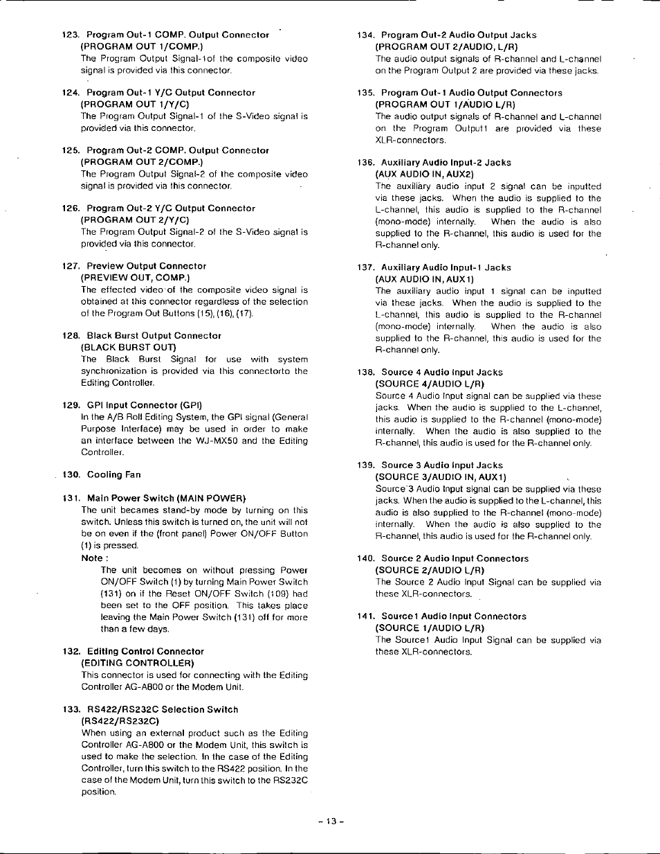 Panasonic WJ-MX50 User Manual | Page 14 / 40