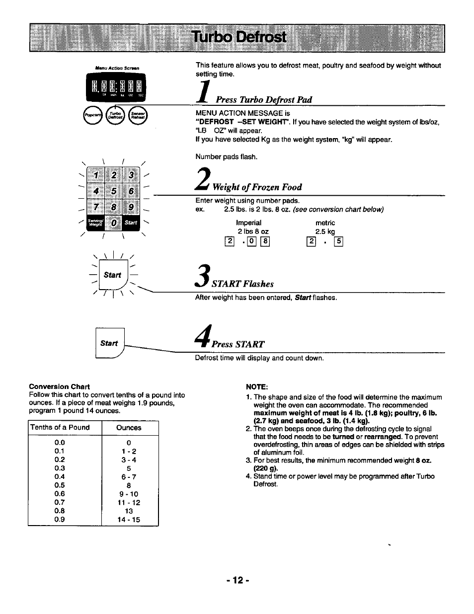 Panasonic GENIUS 1100 NN-S588 User Manual | Page 14 / 56