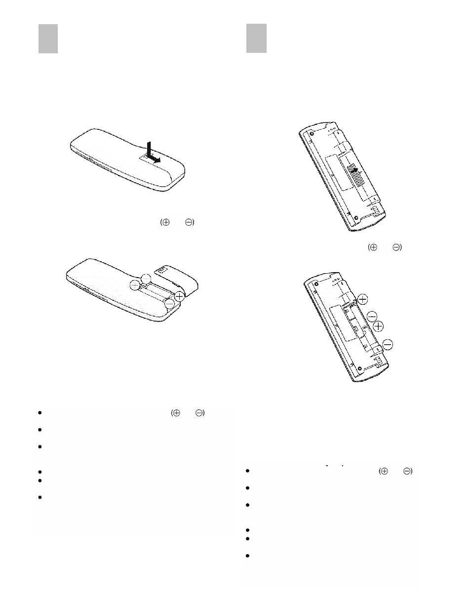Remote controller setup, Editing controller setup, Remote controller editing controller setup set up | Installing the batteries | Panasonic AG-DV2000P User Manual | Page 11 / 76
