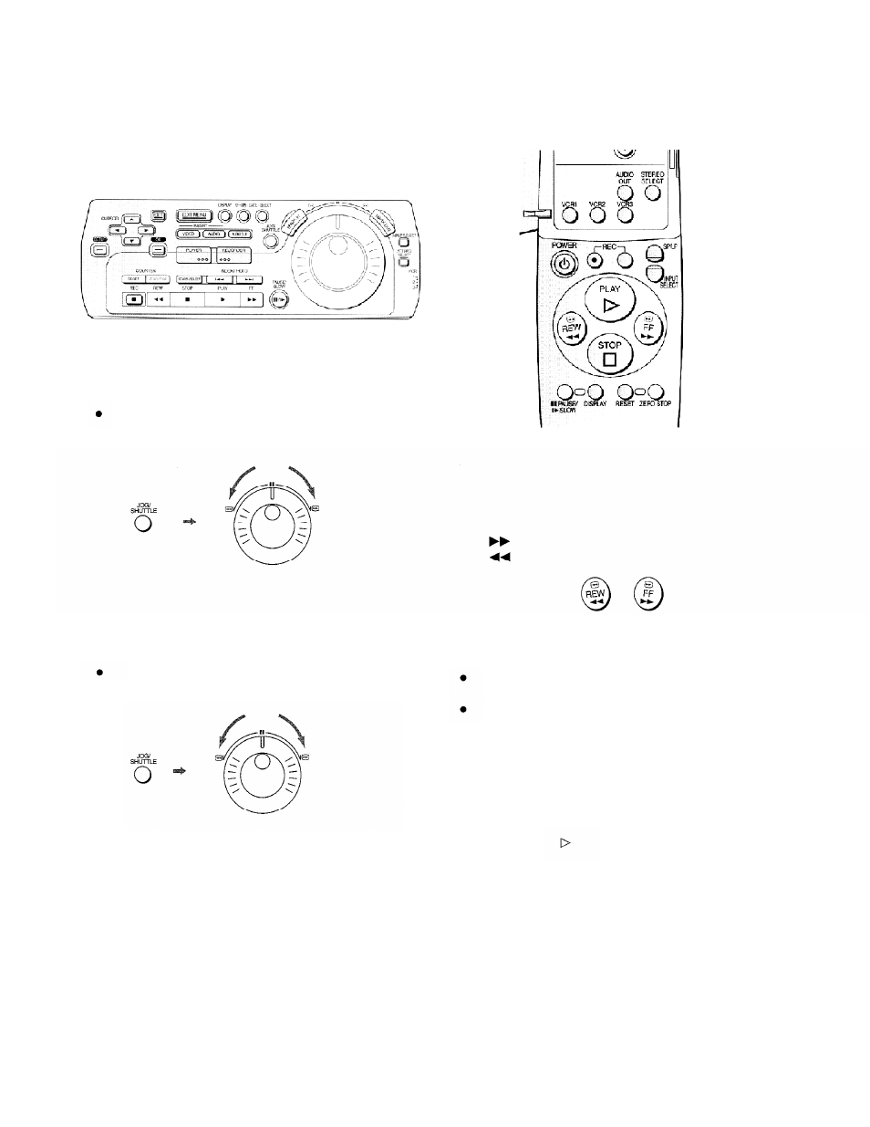 Other playback functions, Automatic playback, Vcr-off playback | Automatic rewinding | Panasonic AG-DV2000P User Manual | Page 15 / 76