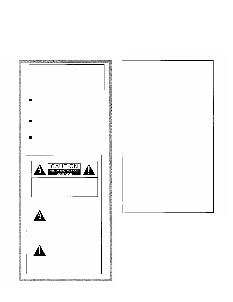 Dear customer, Warning, Caution | Panasonic AG-DV2000P User Manual | Page 2 / 76