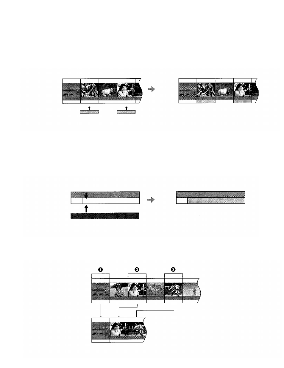 Audio dubbing, Audio mixing, Assemble editing | Panasonic AG-DV2000P User Manual | Page 23 / 76