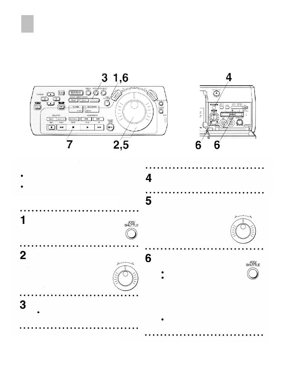 One-touch audio mixing | Panasonic AG-DV2000P User Manual | Page 40 / 76