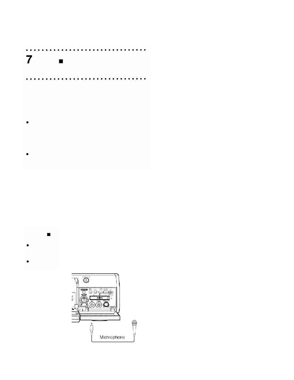 When editing with a microphone | Panasonic AG-DV2000P User Manual | Page 41 / 76