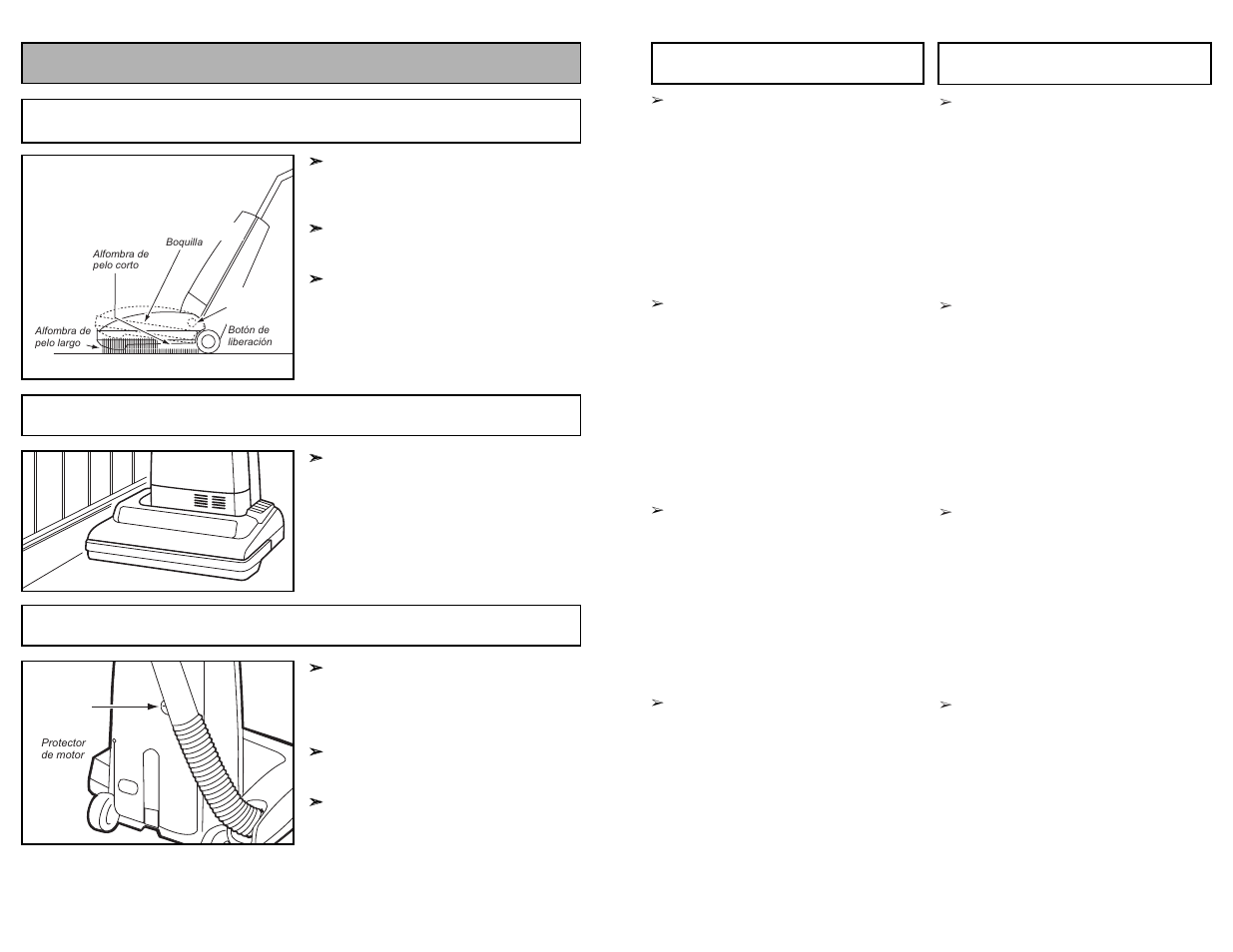 Features, Edge cleaning, Motor protector | Automatic self adjusting nozzle | Panasonic MC-GG213 User Manual | Page 20 / 44