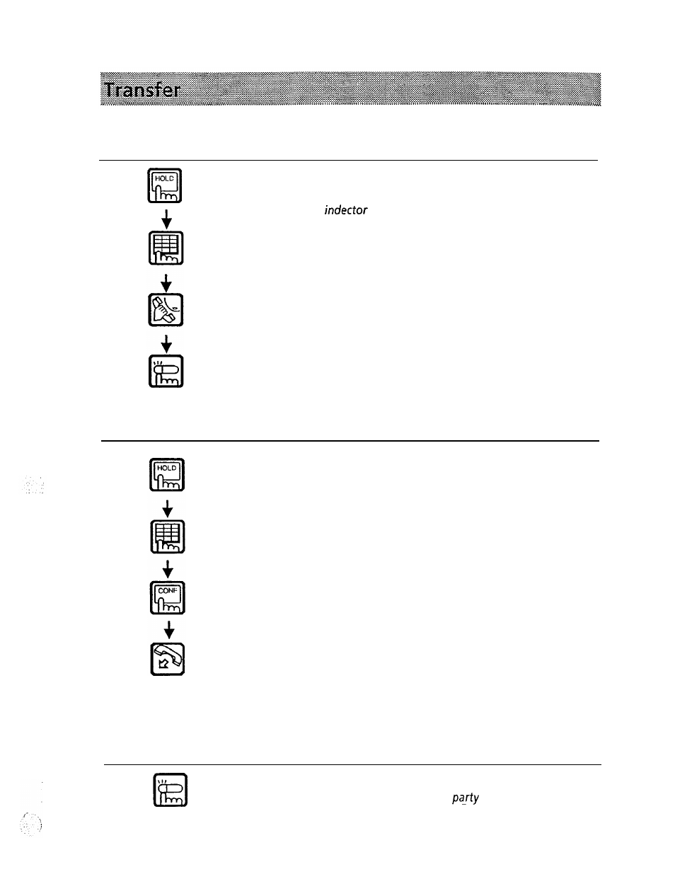 Transfer | Panasonic VA-1232 User Manual | Page 14 / 43