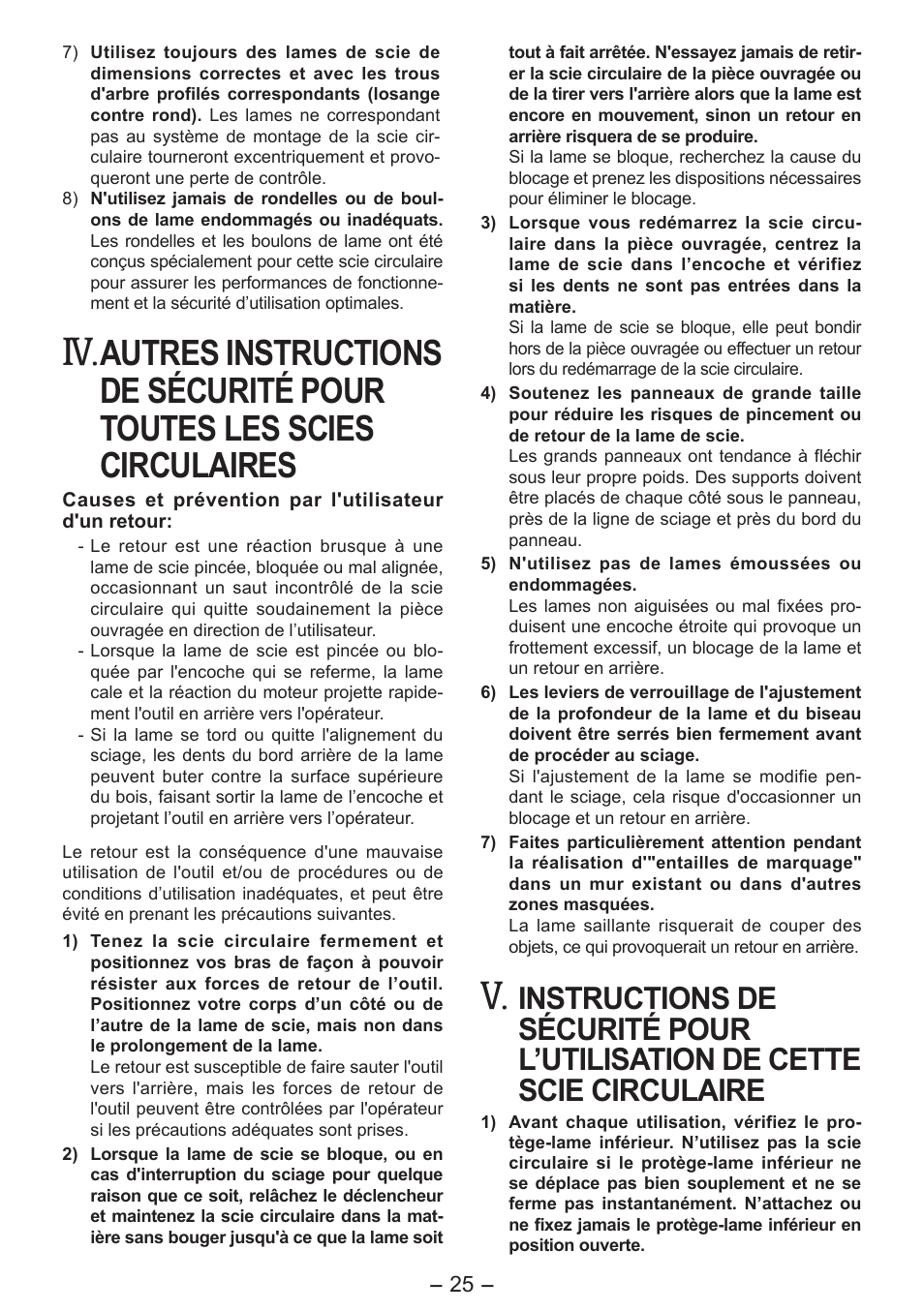 Panasonic EY4542 User Manual | Page 25 / 63