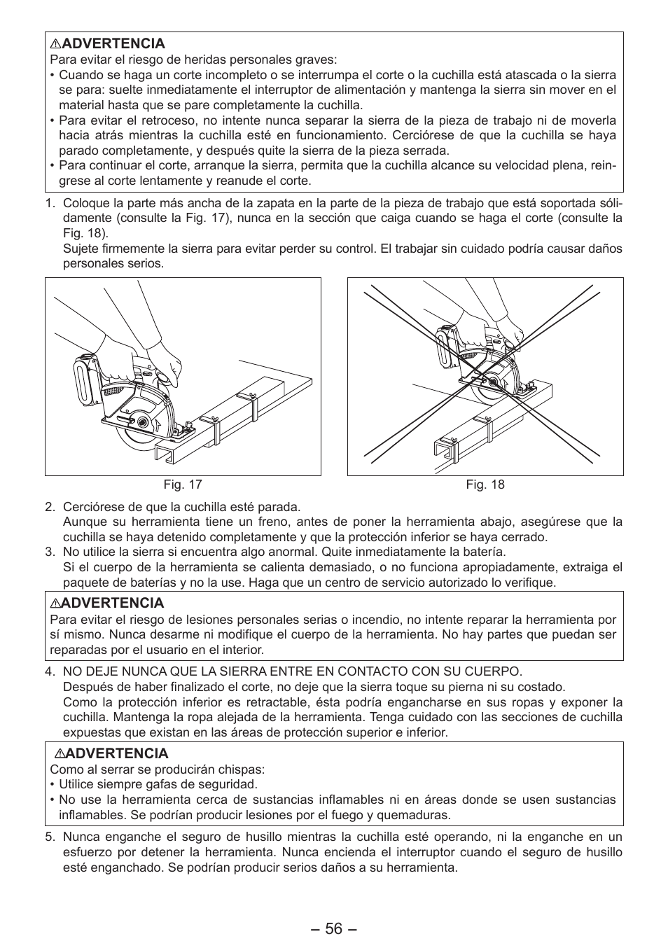 Panasonic EY4542 User Manual | Page 56 / 63