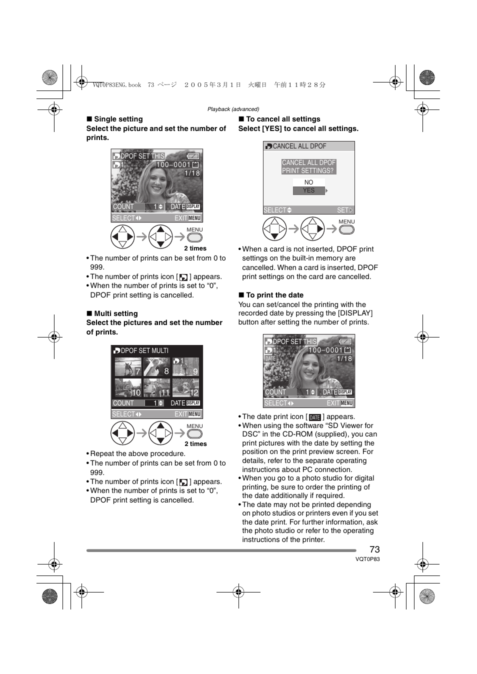 Panasonic DMC-LZ1GN User Manual | Page 73 / 104