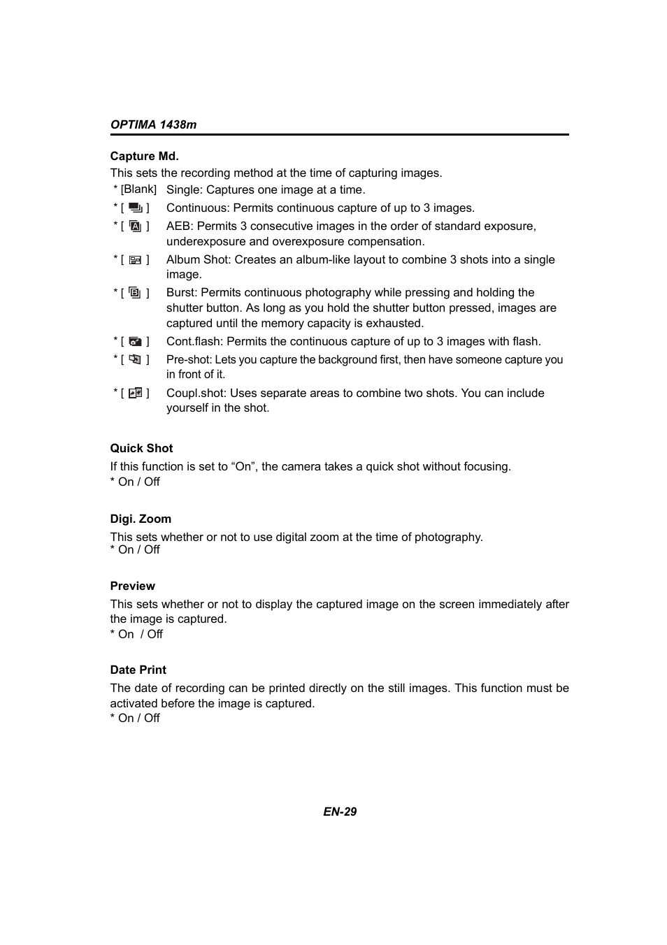 Panasonic 1438M User Manual | Page 30 / 44