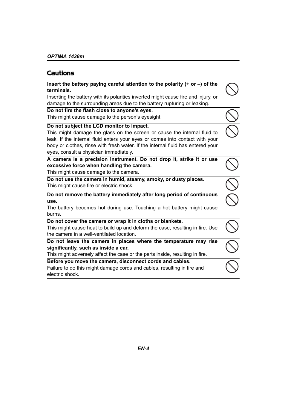 Panasonic 1438M User Manual | Page 5 / 44