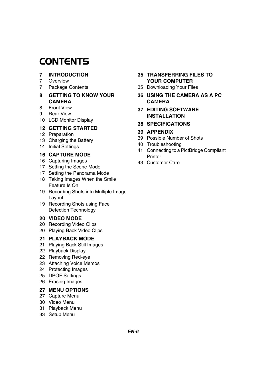 Panasonic 1438M User Manual | Page 7 / 44