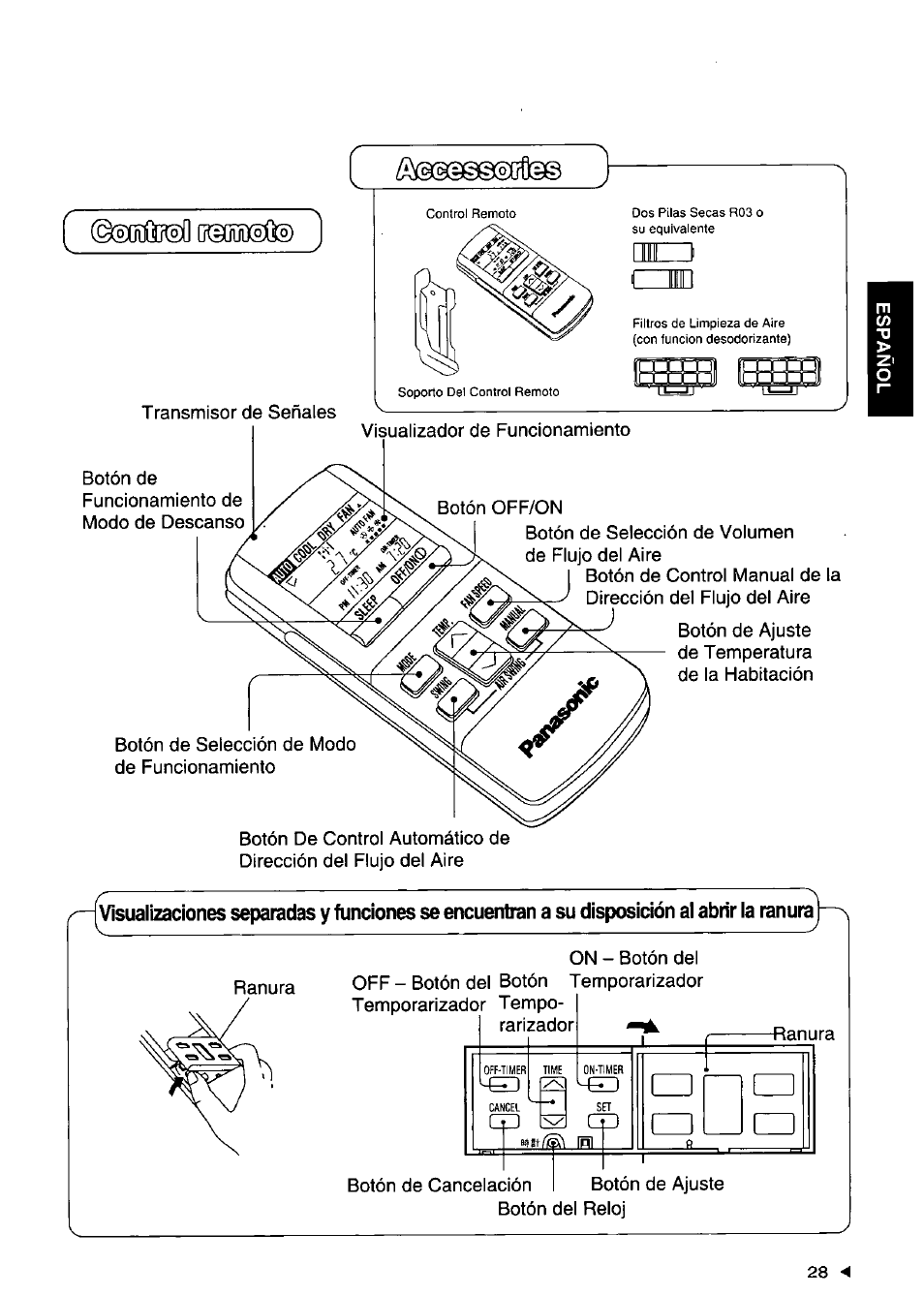 Q oíaixií | Panasonic CSXC181KP User Manual | Page 29 / 48