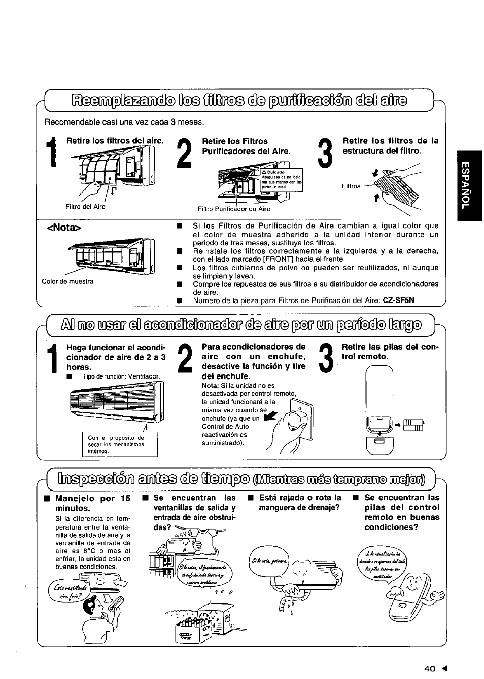 Panasonic CSXC181KP User Manual | Page 41 / 48