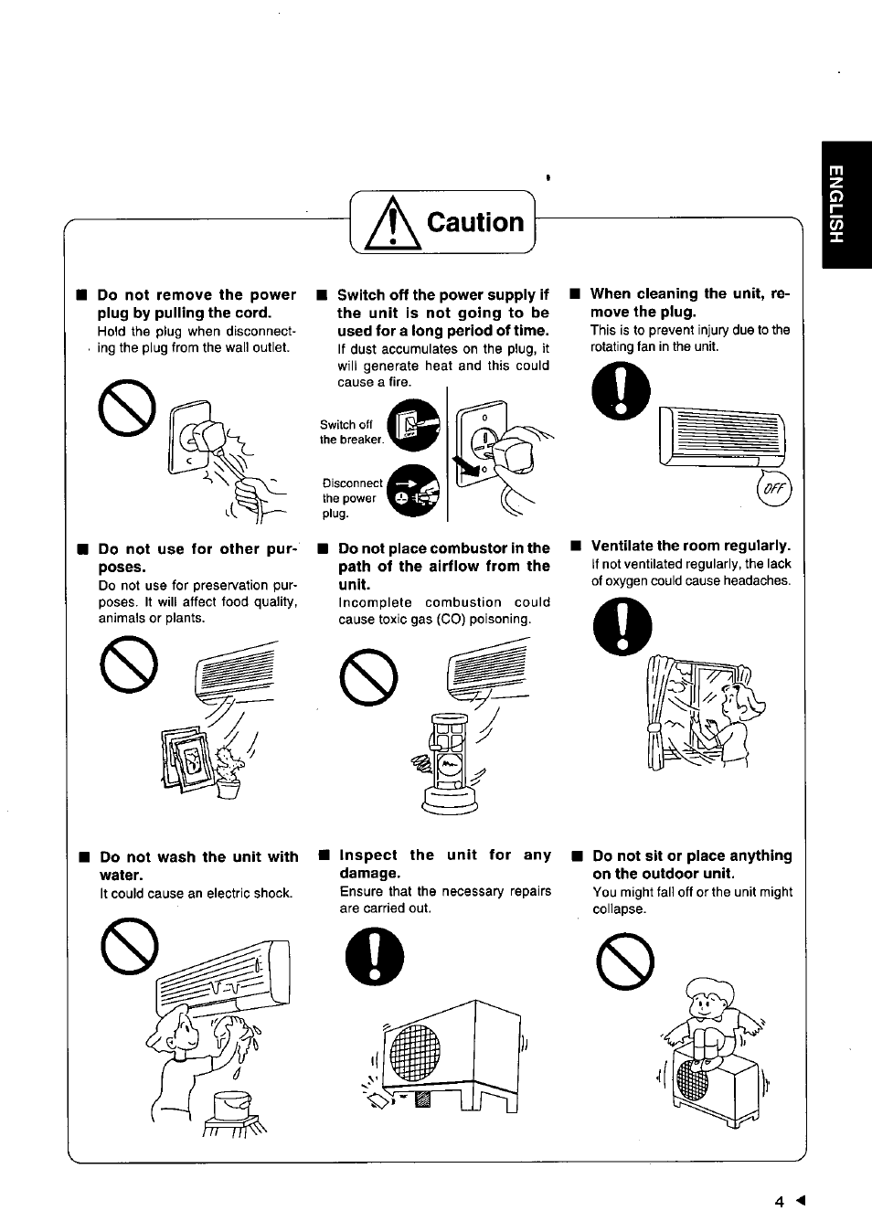 Panasonic CSXC181KP User Manual | Page 5 / 48