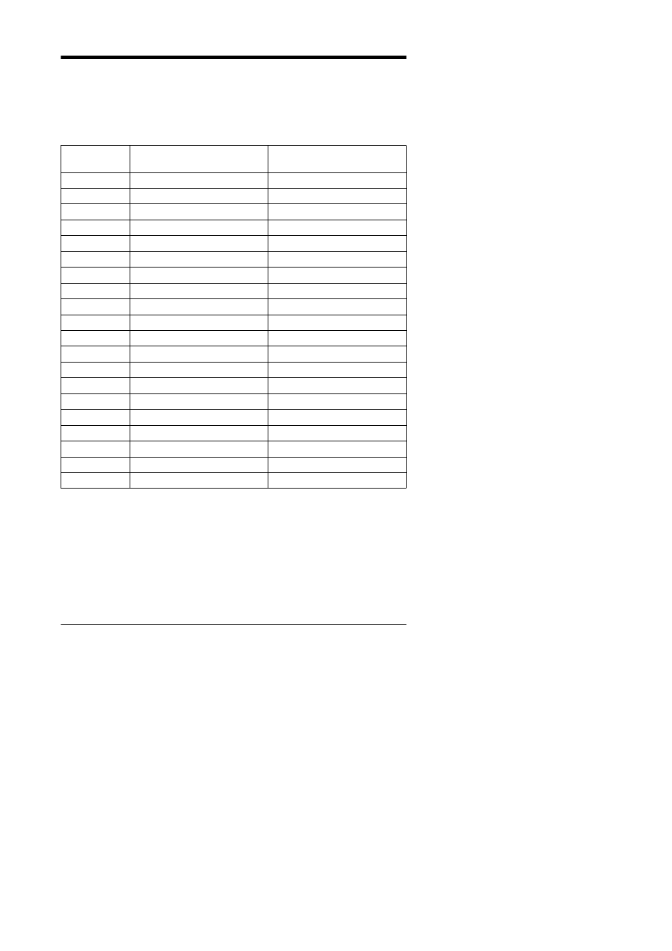 Appendix b, “customized psd bin numbers, Appendix b. customized psd bin numbers | Panasonic KEY TELEPHONE User Manual | Page 66 / 72