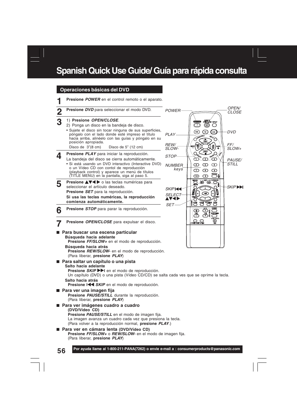 Panasonic PV-D4742 User Manual | Page 56 / 60