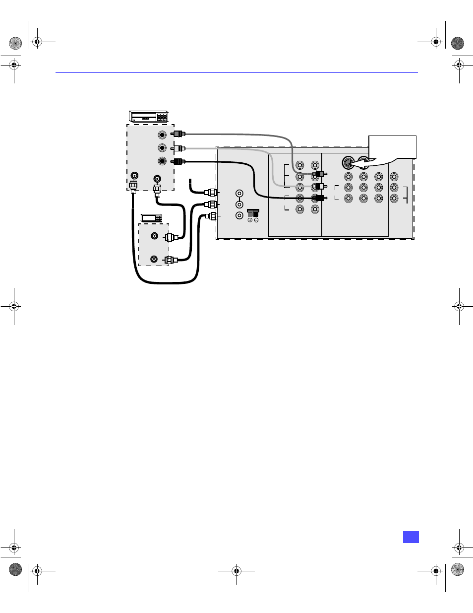 Nstallation vcr and cable box connection | Panasonic CT 32HX40 User Manual | Page 8 / 54