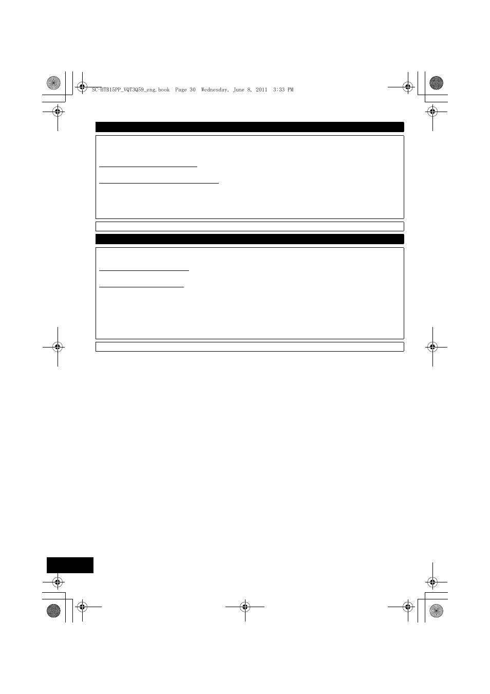 Panasonic HDMI SC-HTB15 User Manual | Page 30 / 32