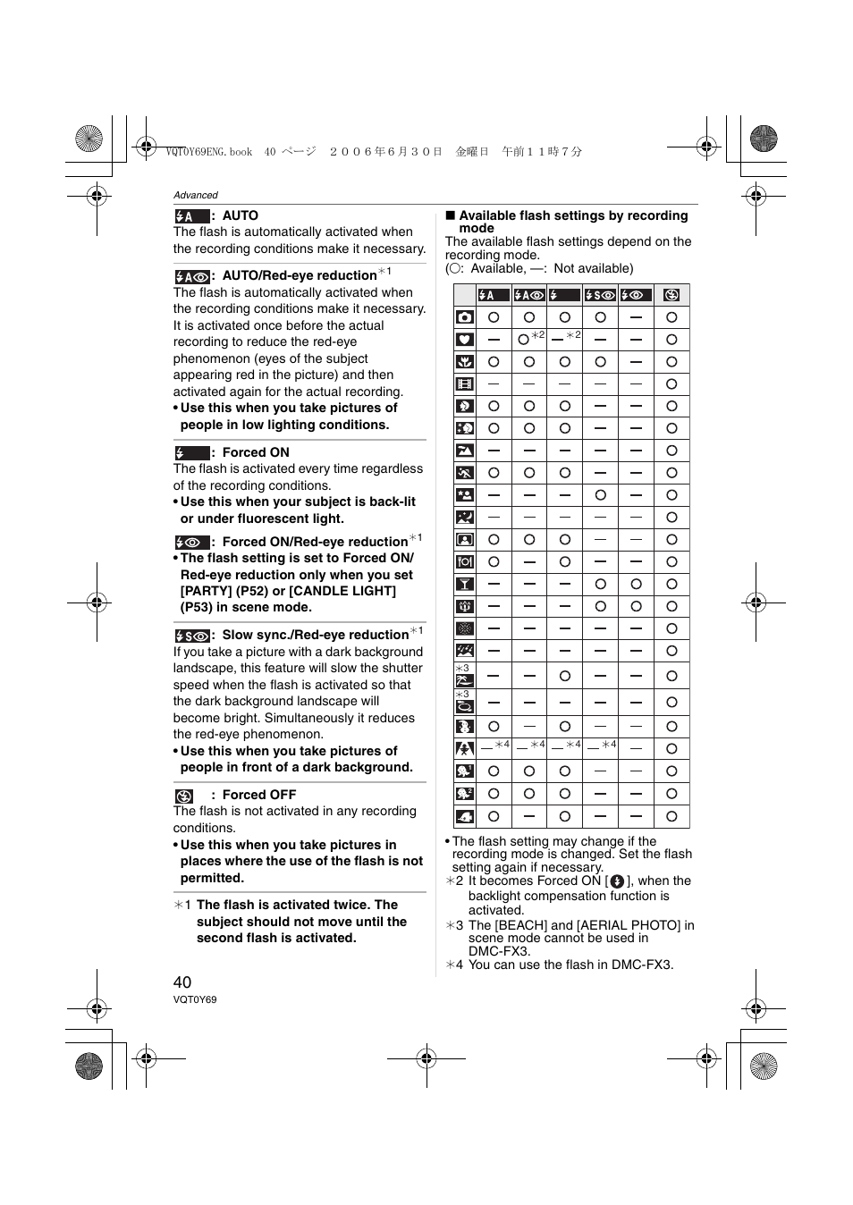 Panasonic DMC-FX3 User Manual | Page 40 / 128