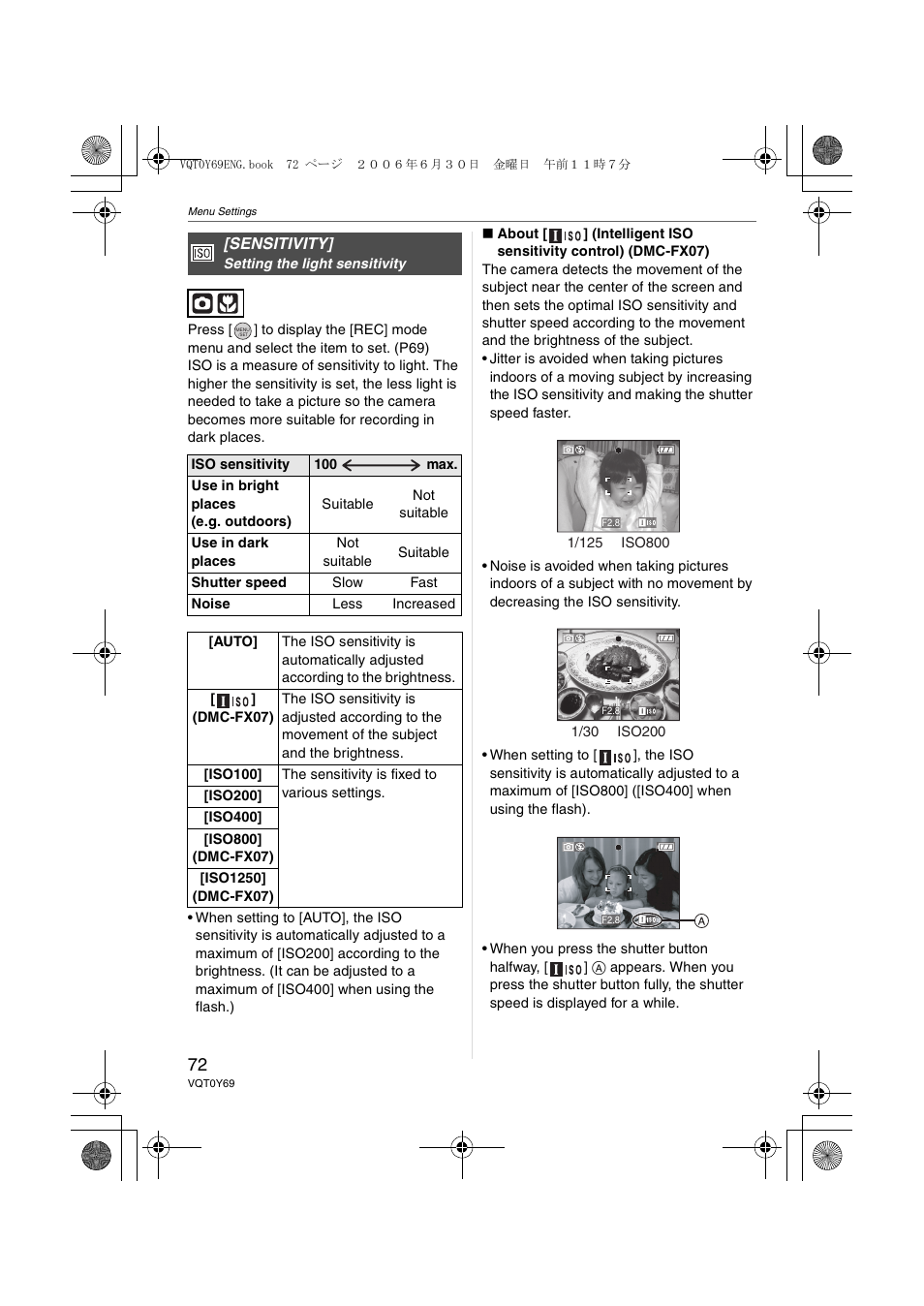 Panasonic DMC-FX3 User Manual | Page 72 / 128