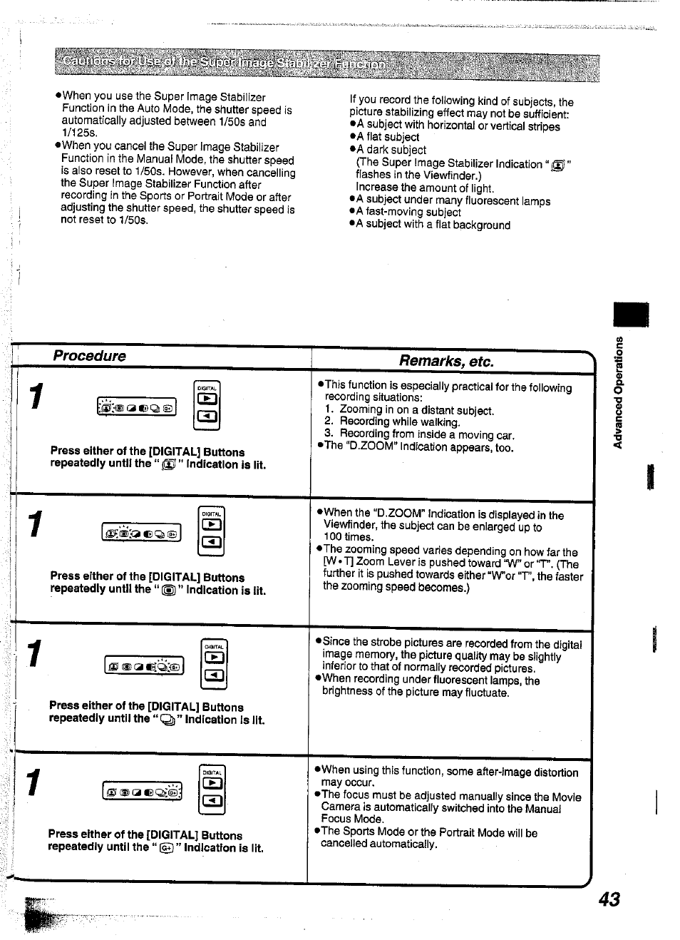 S. o | Panasonic NV-S99A User Manual | Page 42 / 65