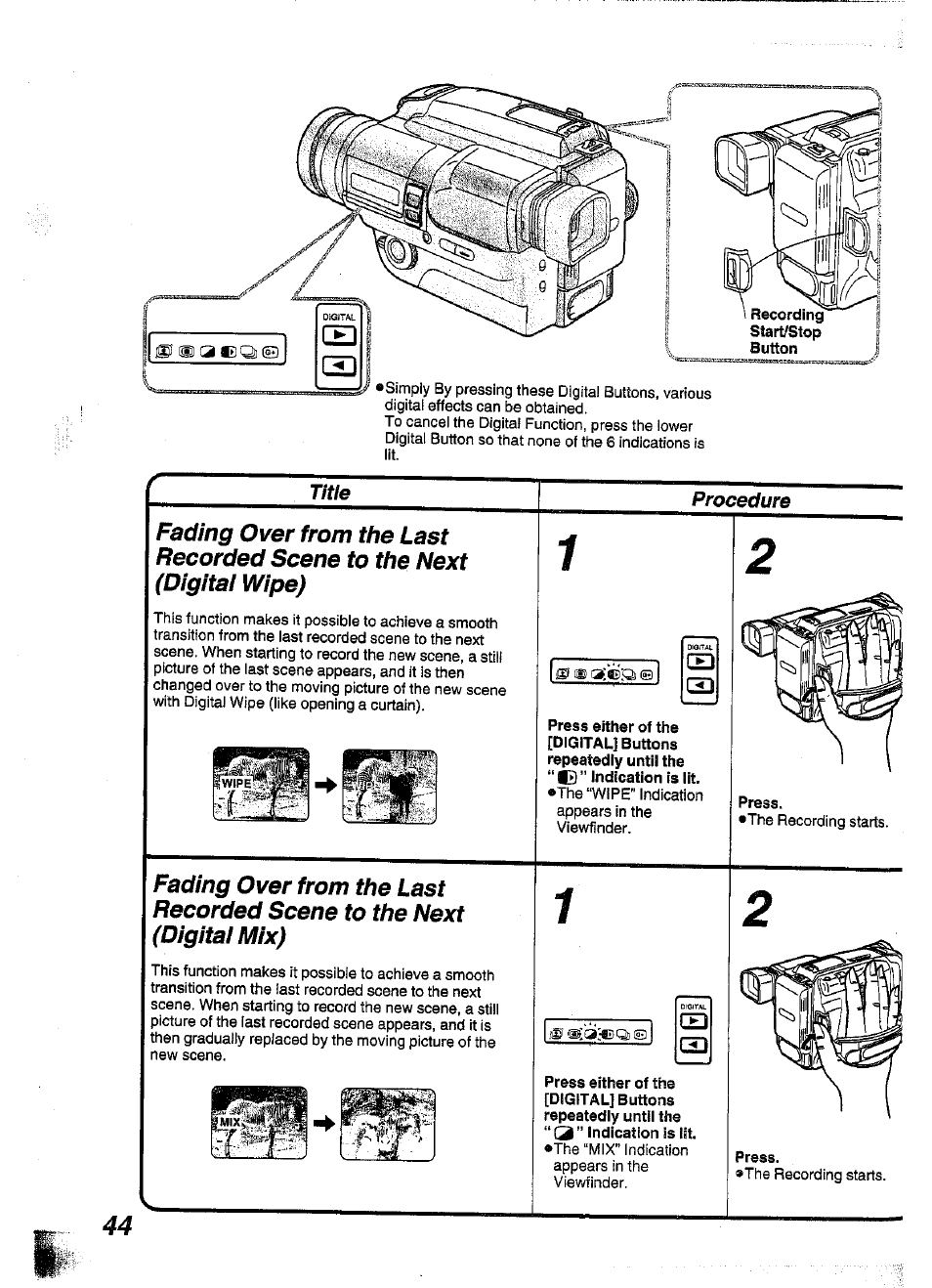 Panasonic NV-S99A User Manual | Page 43 / 65