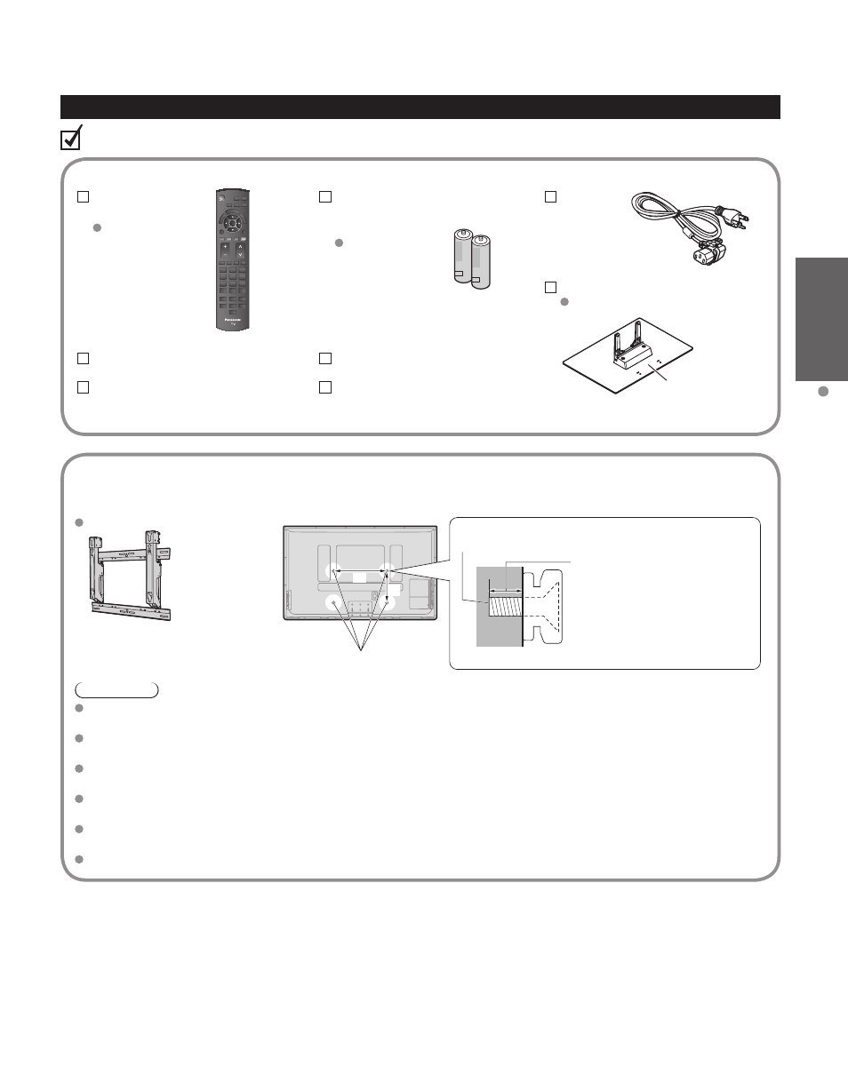 Accessories/optional accessory, Accessories, Optional accessory | Panasonic TC-60PS34 User Manual | Page 7 / 64