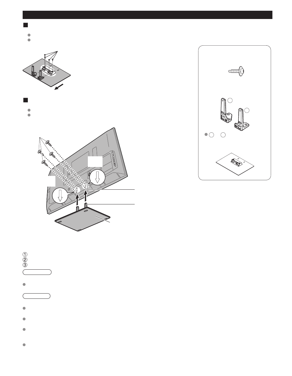 Accessories | Panasonic TC-60PS34 User Manual | Page 8 / 64