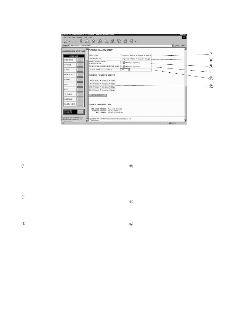 Panasonic WJ-NT104 User Manual | Page 42 / 84