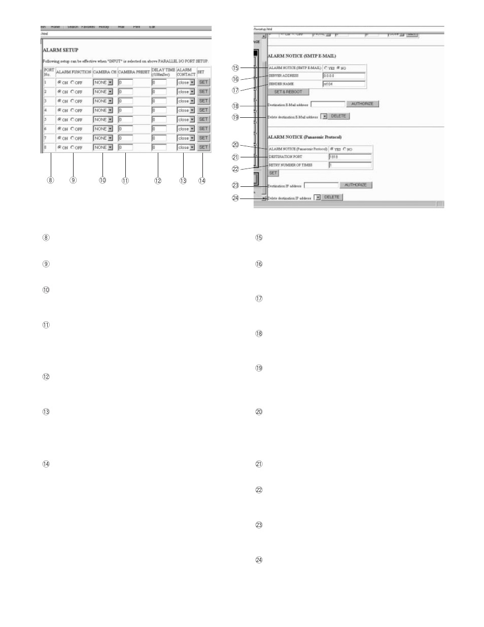 Panasonic WJ-NT104 User Manual | Page 45 / 84