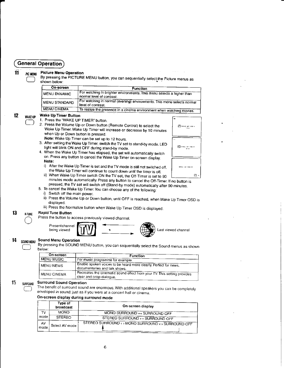 Samiew | Panasonic TX21FJ50M User Manual | Page 6 / 22