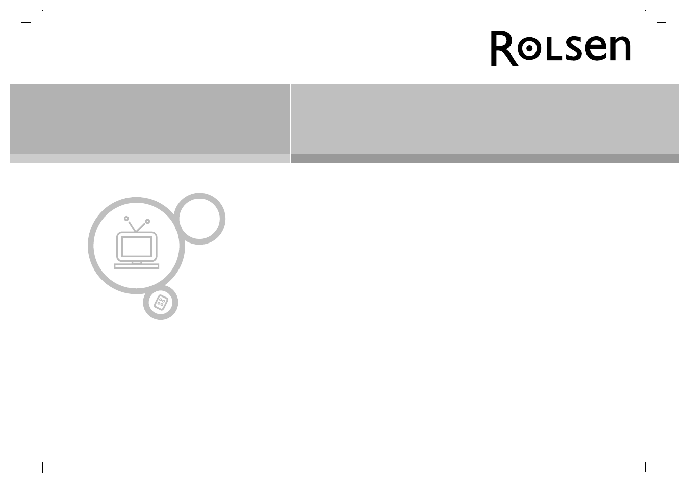 Rolsen RL-15X11 User Manual | 240 pages