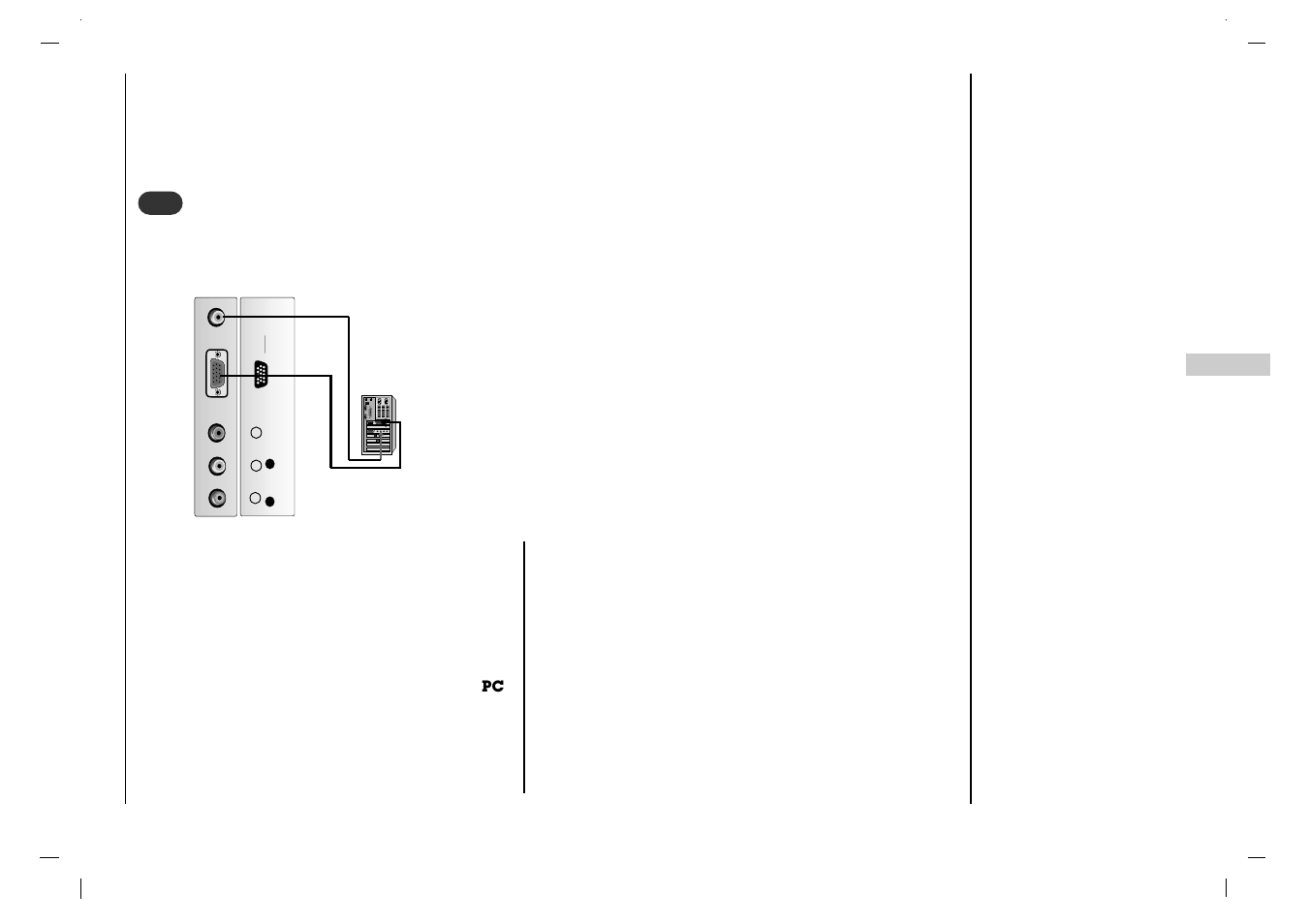 Collegamento ad un ’apparec- chiatura esterna | Rolsen RL-15X11 User Manual | Page 119 / 240