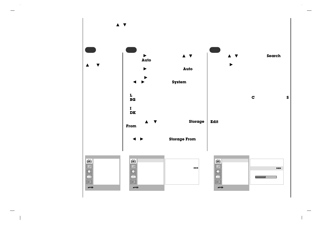 Setting up tv stations, Auto programme tuning | Rolsen RL-15X11 User Manual | Page 14 / 240