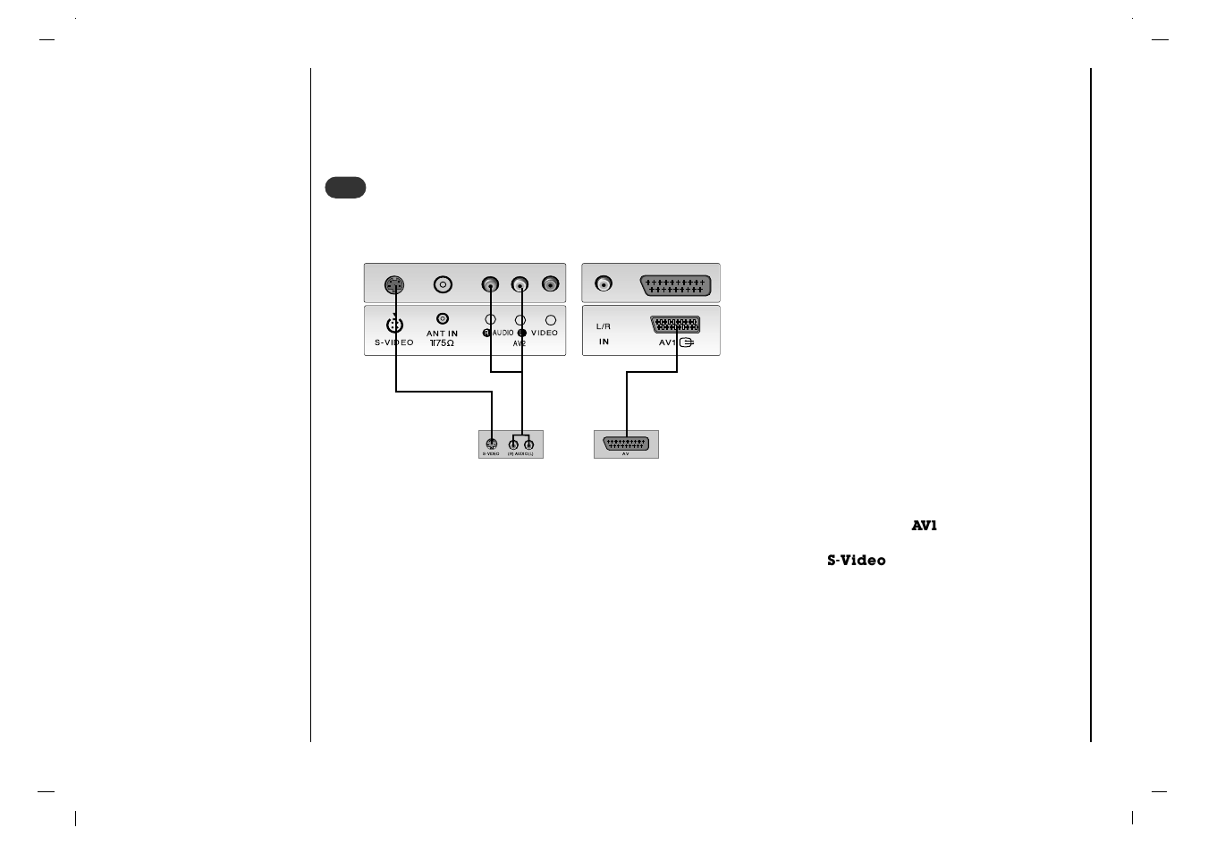 Branchements externes, Branchement d’un lecteur dvd | Rolsen RL-15X11 User Manual | Page 46 / 240