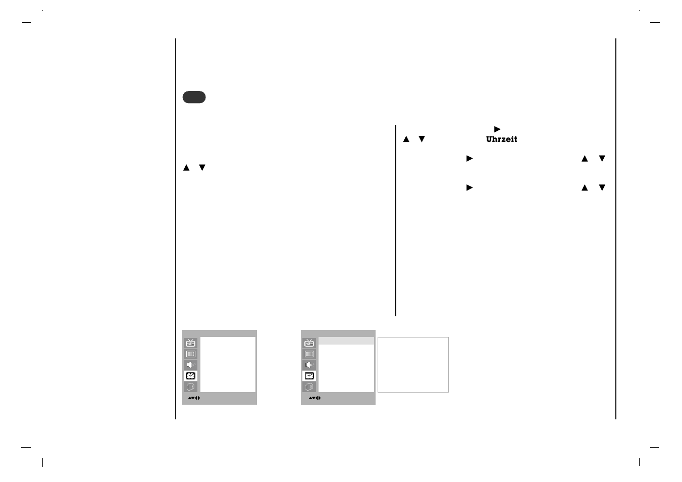 Zeit -men ü | Rolsen RL-15X11 User Manual | Page 96 / 240
