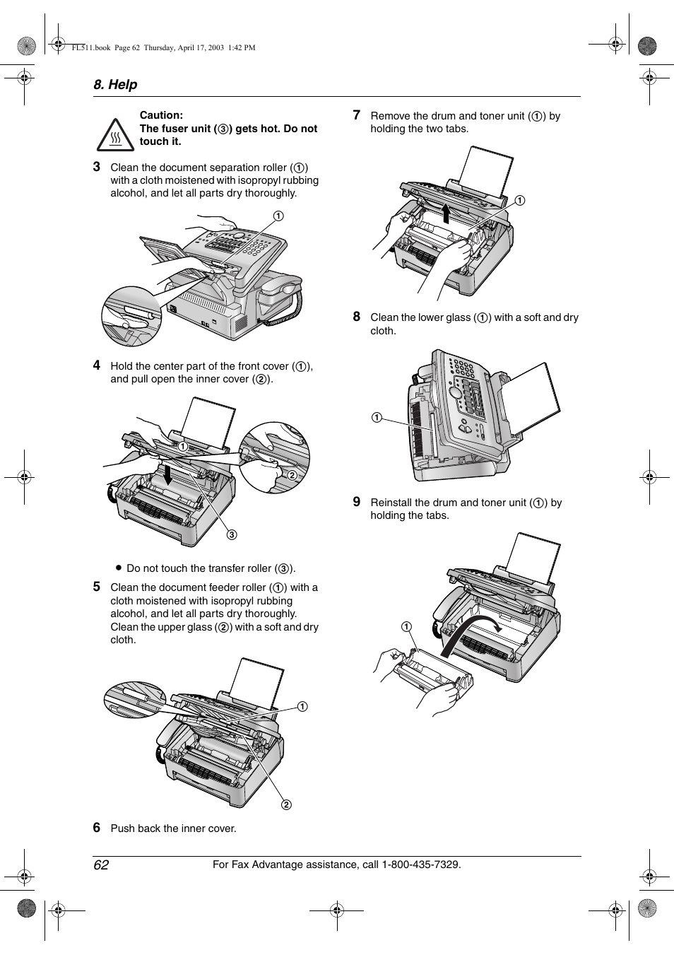 Panasonic KX-FL511 User Manual | Page 64 / 82