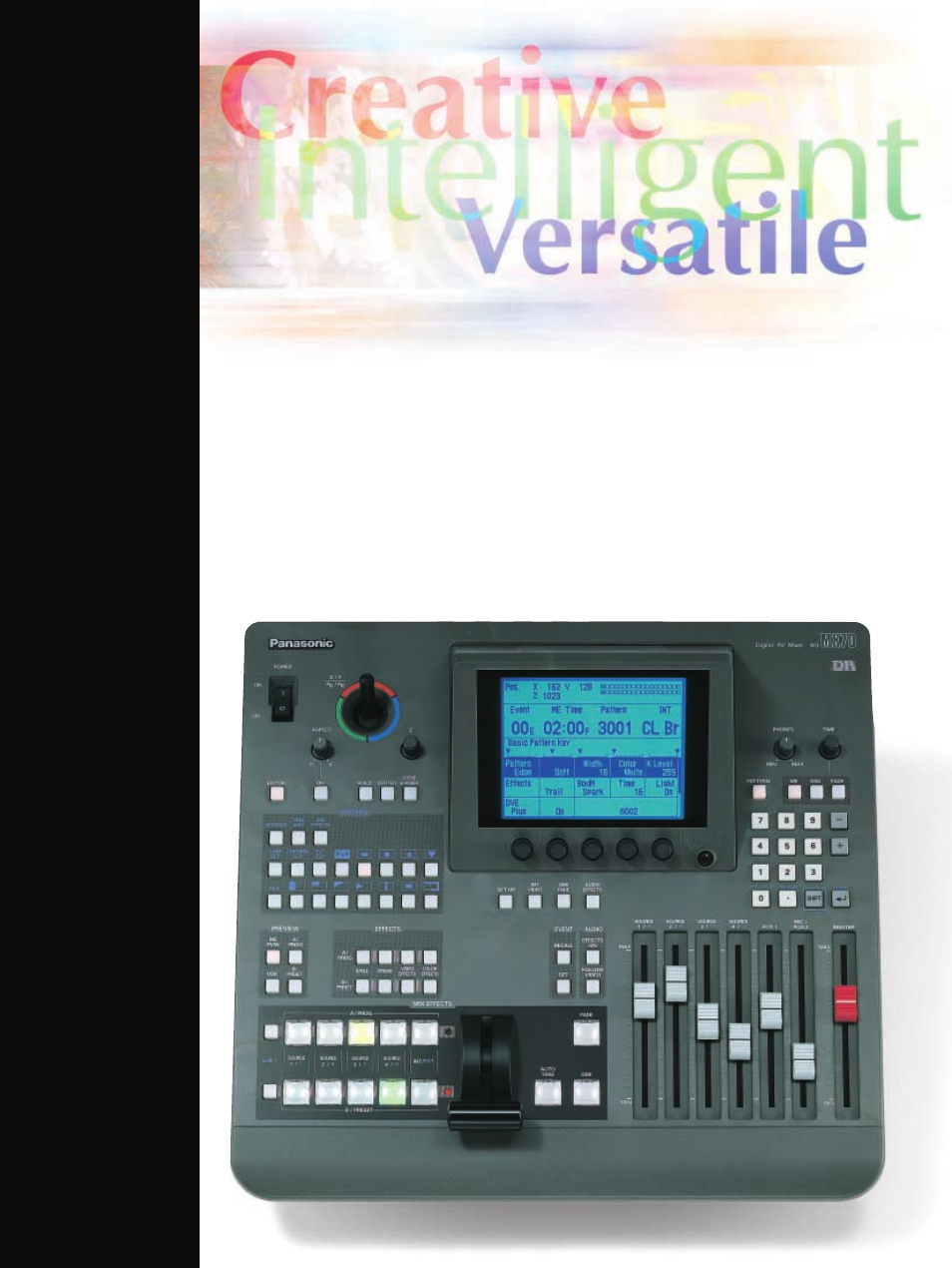 Ag-mx70 digital a/v mixer | Panasonic AG-MX70 User Manual | Page 2 / 6