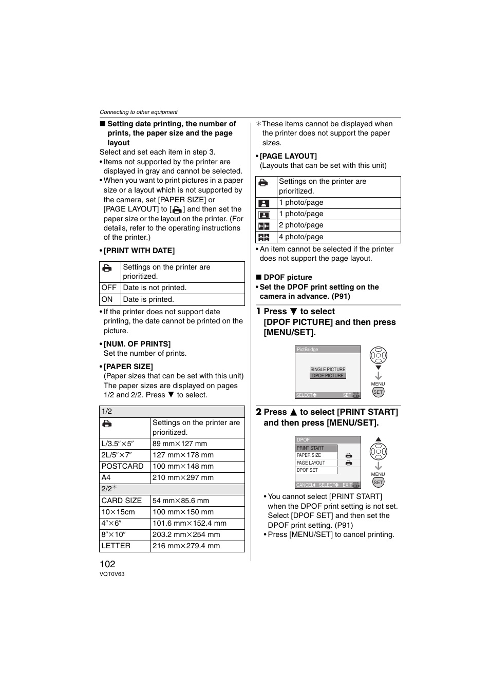 Panasonic DMC-FZ7 User Manual | Page 102 / 132