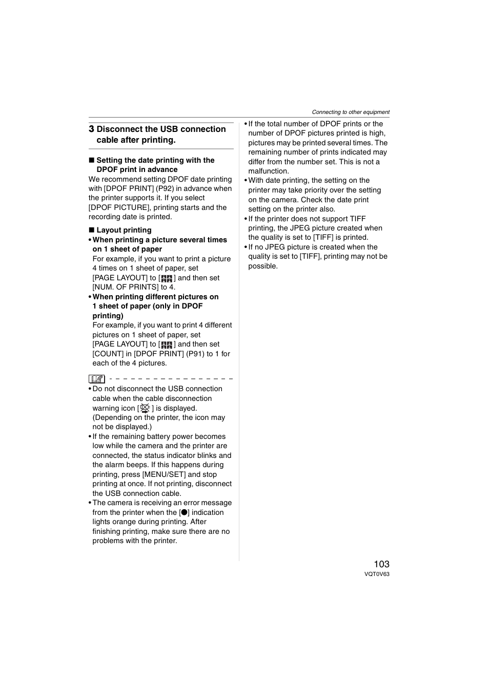 Panasonic DMC-FZ7 User Manual | Page 103 / 132