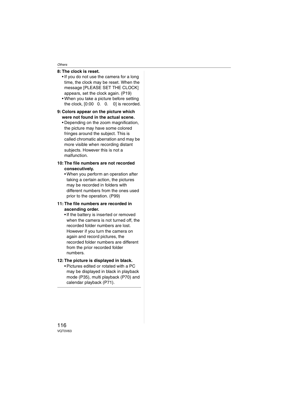 Panasonic DMC-FZ7 User Manual | Page 116 / 132