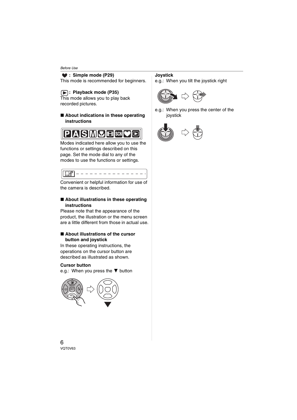 Panasonic DMC-FZ7 User Manual | Page 6 / 132